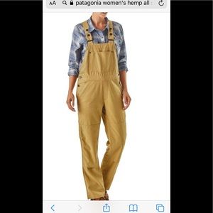 Patagonia all seasons hemp overall xs
